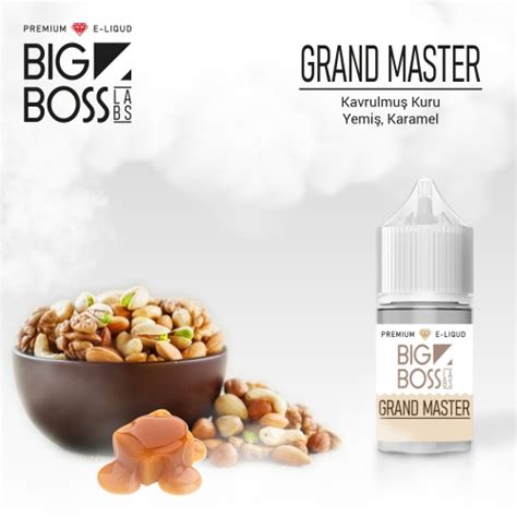 Grand Master 30 ML Salt Likit Big Boss - Big Boss Likit Elektronik ...