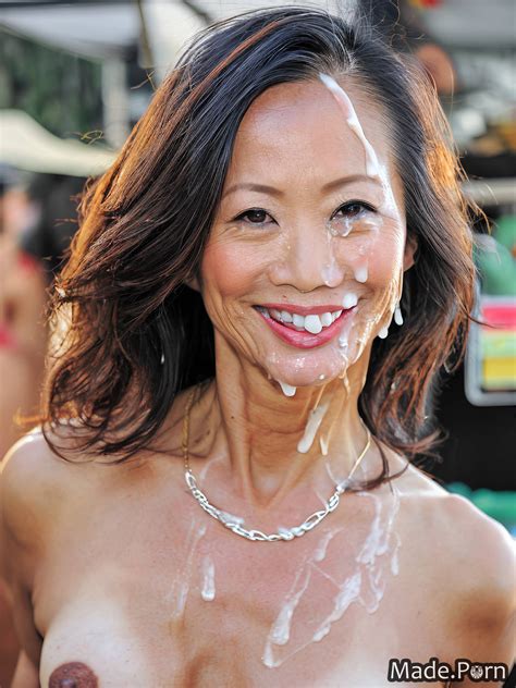 Porn Image Of 60 Bukkake Cumshot Asian Nude Brunette Photo Created By AI