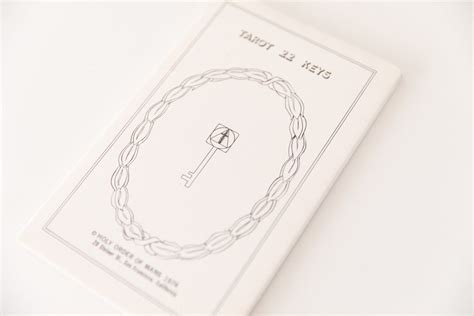 Tarot 22 Keys The Major Arcana Coloring Deck These Days
