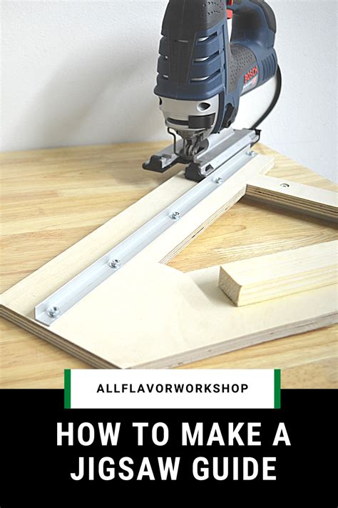 How To Make A Jigsaw Guide Jigsaw Crosscut Jig Allflavor Workshop Artofit