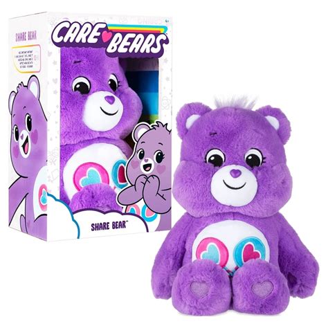 Ositos Cari Ositos Care Bears Peluche Share Bear Morado Cm Baby