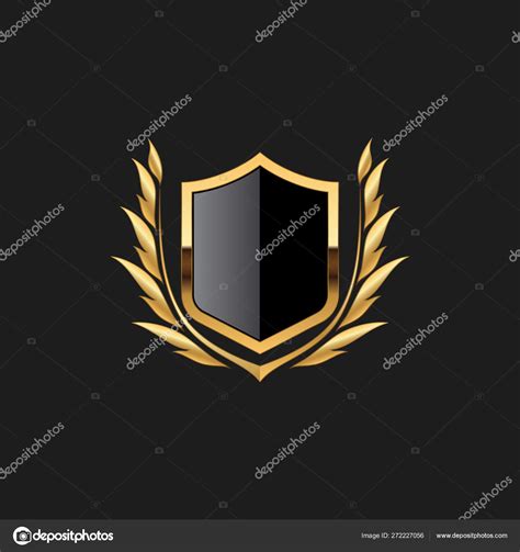 White Blank Shield Logo
