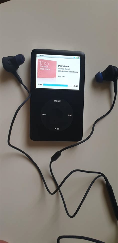 Got a used iPod Classic 6th gen 80GB recently. Everything is great