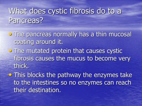 PPT - Cystic Fibrosis and The Effects on the Pancreas PowerPoint Presentation - ID:296728