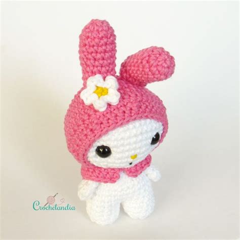 Amigurumi My Melody Crochet Pattern By Crochelandia Rajutan