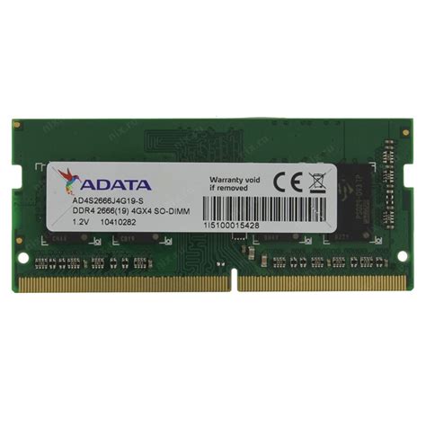 Memoria Ram Adata Ddr Mhz Gb Cl Pin So Dimm Integralpro