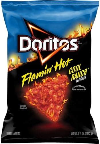 Amazon Doritos Tortilla Chips Flamin Hot Cool Ranch Oz