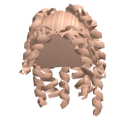 Blonde Curly Hair Roblox