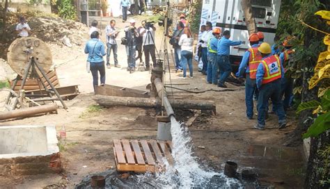 Anda Perfora Nuevo Pozo Para Mejorar Abastecimiento De Agua En La