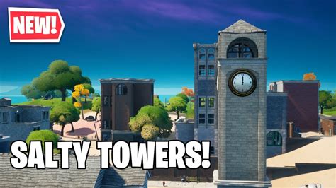 *NEW* TILTED TOWERS GAMEPLAY - "SALTY TOWERS" FORTNITE - YouTube