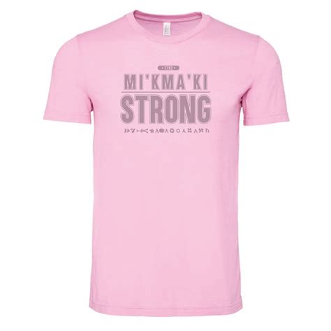 Mikmaki Strong Pink Unisex Premium T Shirt Mkmaki Strong