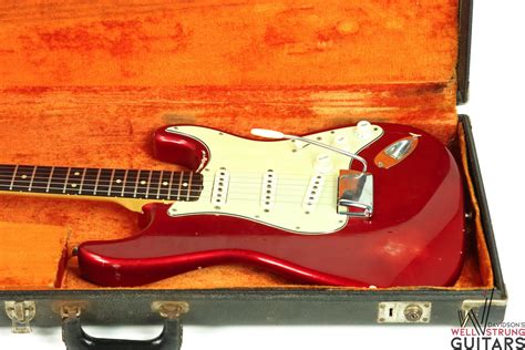 Stratocaster – Candy Apple Red – Davidson's Well Strung Guitars – We Buy and Sell Vintage Guitars