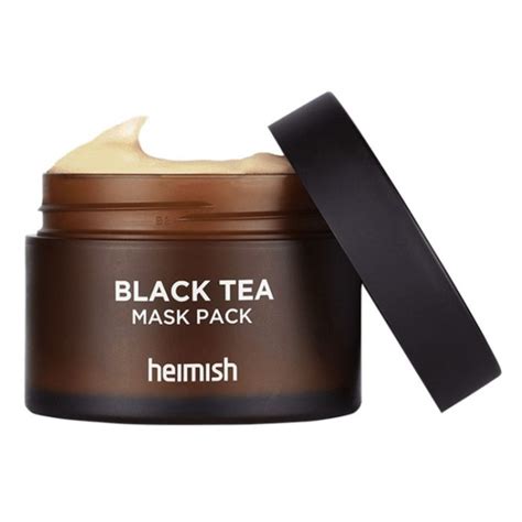 Лифтинг маска от оттеков на лице Heimish Black Tea Mask Pack купить в ...
