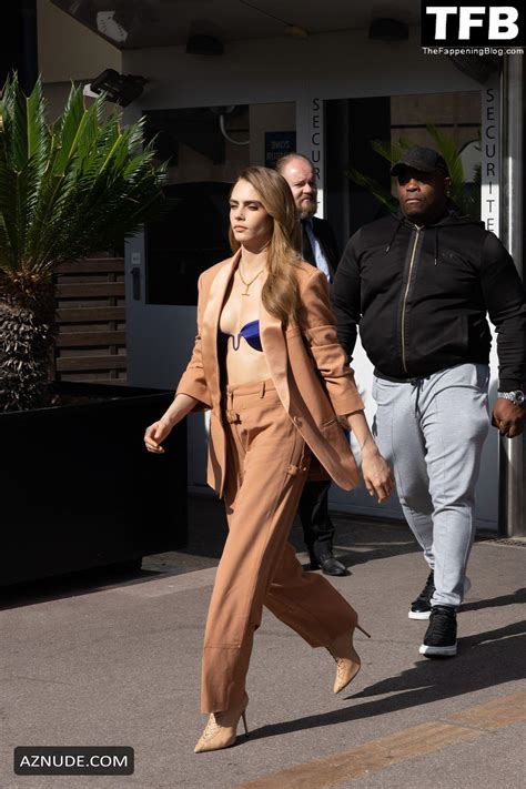 Cara Delevingne Sexy Seen Flaunting Her Hot Figure At The Mipcom In Cannes Aznude