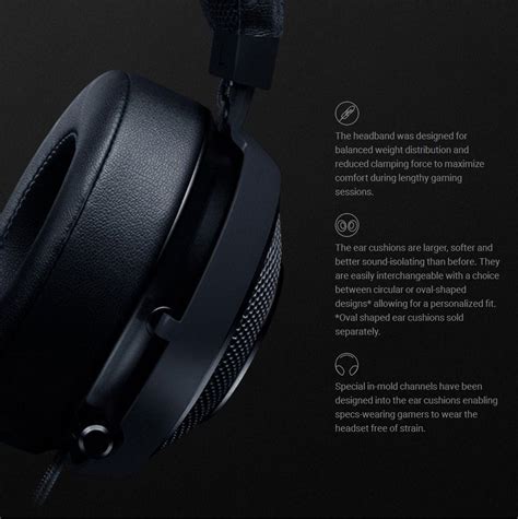 Razer Kraken 7.1 Chroma V2 USB Gaming Headset Mercury White
