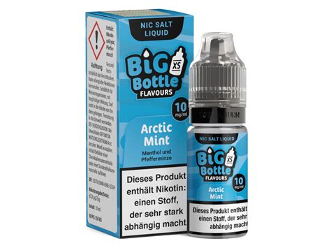 Big Bottle Nikotinsalz Liquid Artic Mint Jetzt Bei Innocigs