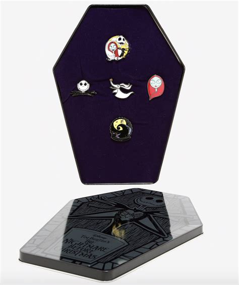 The Nightmare Before Christmas Coffin Hot Topic Pin Set Disney Pins Blog