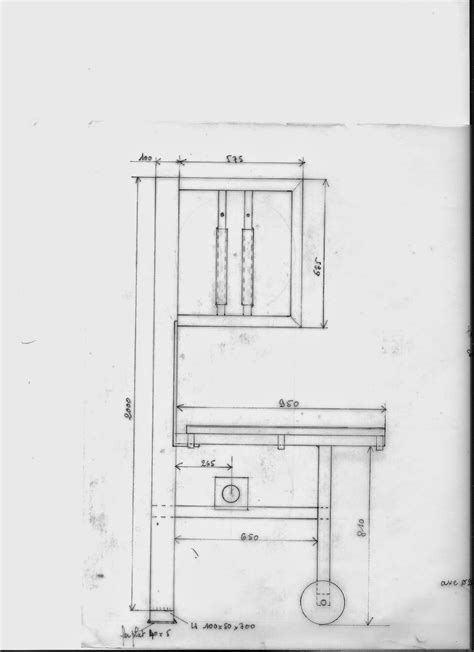 copeaux et kity sur table plans scie à ruban volant 545