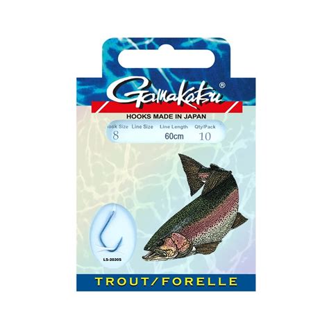 Spro Gamakatsu Onderlijnen Trout Forel Ls S Hareco Hengelsport