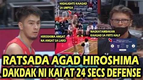 Angat Na Angat Kai Sotto Hiroshima Tinambakan Agad Ang Osaka Kai