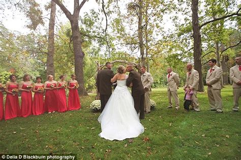 Todd Bachman paused daughter's wedding to invite her stepfather to join him | Daily Mail Online