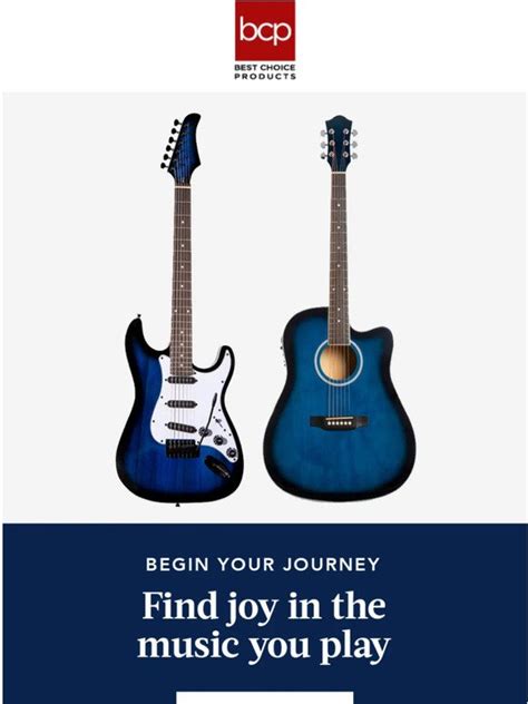 Best Choice Products: Strum Up and Rock Out 🎸 Introducing BCP Guitars