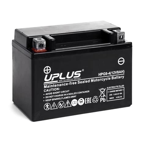Leoch UPLUS Nano Gel HPG9-4 (YTX9) в наличии АКБ в интернет магазине ...