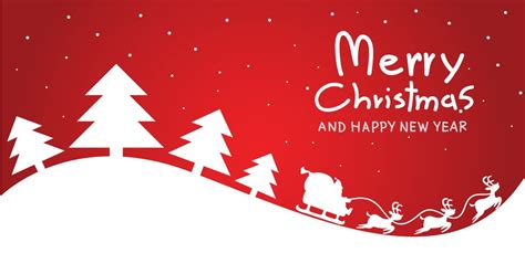 Christmas And New Year Card With Frame Golden Vector Image