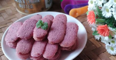 resep kue kering ubi ungu enak  sederhana ala rumahan cookpad
