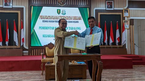 Teken MoU Pemkab Dan Kejari Tabalong Jalin Kerjasama Penanganan Hukum