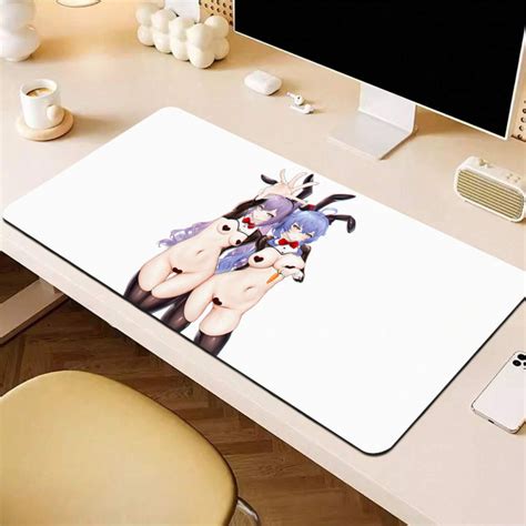 Sexy Genshin Impact Mouse Pad Gamer Hentai Nude Gaming Mousepad Big Boobs Anime Girl Mouse Mat