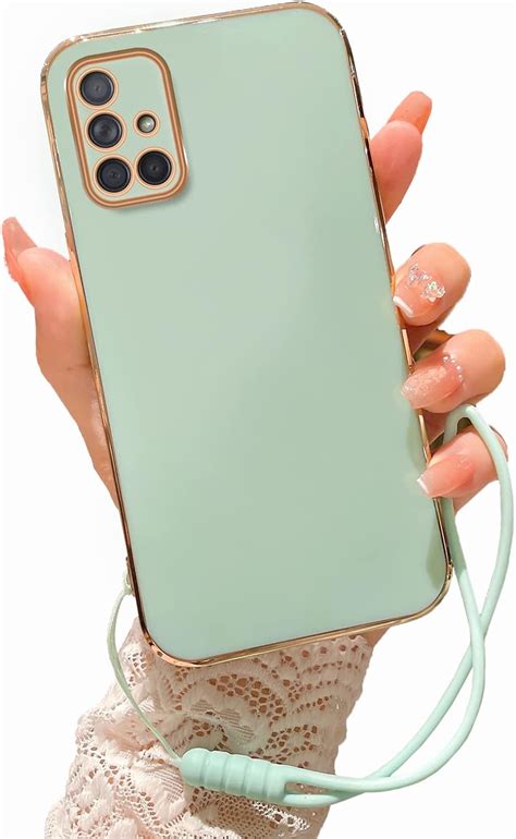 For Samsung A71 5g Case Galaxy A71 5g Case For Women Electroplating Luxury Bling