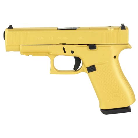 Glock 48 9mm 10rd Mos Fs Gold Larrys Pistol And Pawn