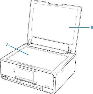 Canon Pixma Manuals Ts Series Cleaning The Platen Glass And