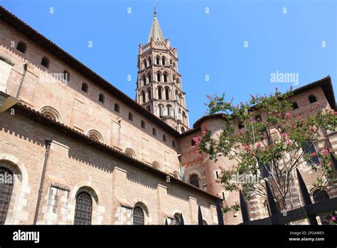 Basilica Of Saint Sernin In Toulouse France Stock Photo Alamy