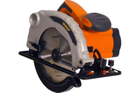 Дисковая пила ЭНКОР ПДЭ-1500/65 1500Вт, диск 190*20мм (50245) - купить ...