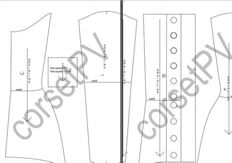 Underbust And Overbust Corset Patterns Set For Waist Training Pdf