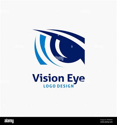Vision Eye Logo Design Stock Vector Image And Art Alamy