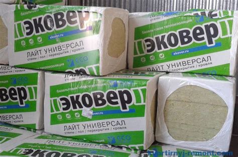 Утеплитель Изовер: виды и технические характеристики
