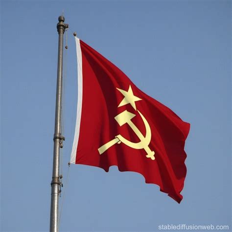 Flag Of Communist Gondor Flying Proudly Over Minas Tirith Prompts