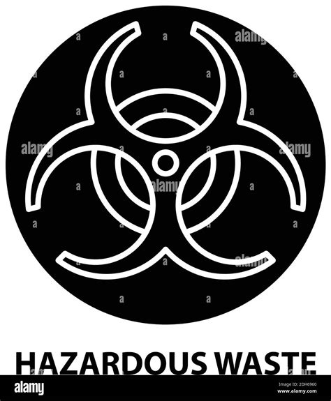 Toxic Waste Symbol Stencil