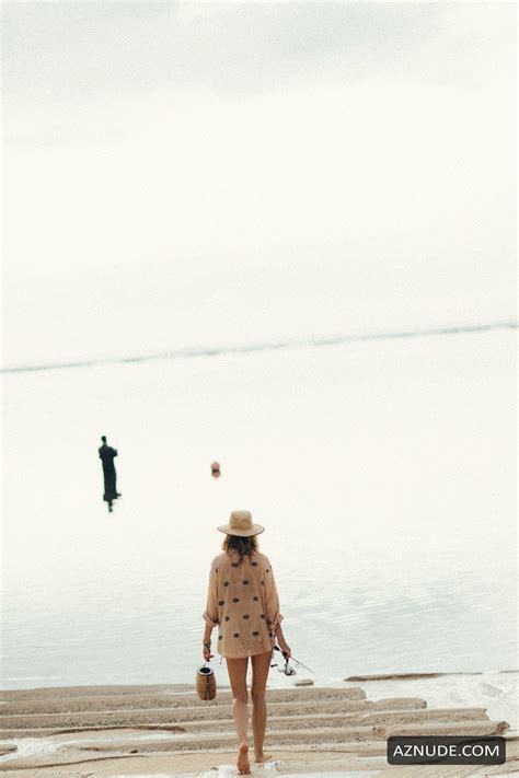 Franziska Von Tschurtschenthaler Topless And In A Bikini While Fishing In A Photoshoot By Carly