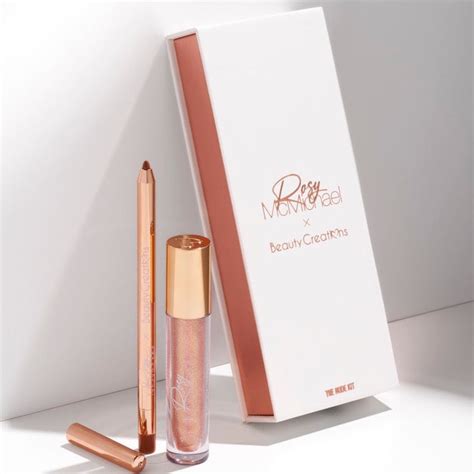 Set De Labios Rosy McMichaels X Beauty Creations The Nude Kit Girly Maquillaje Makeup