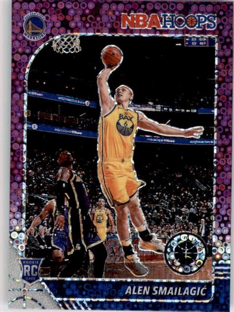 2019 20 Hoops Premium Stock Prizms Purple Disco 247 Alen Smailagic EBay