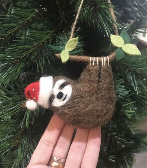 Очаровательные новогодние игрушки из войлока / Домоседы