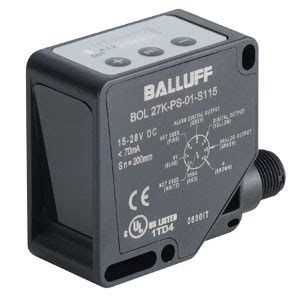 Balluff Оптические датчики BOL 27 для контроля кромки и ширины объекта ...
