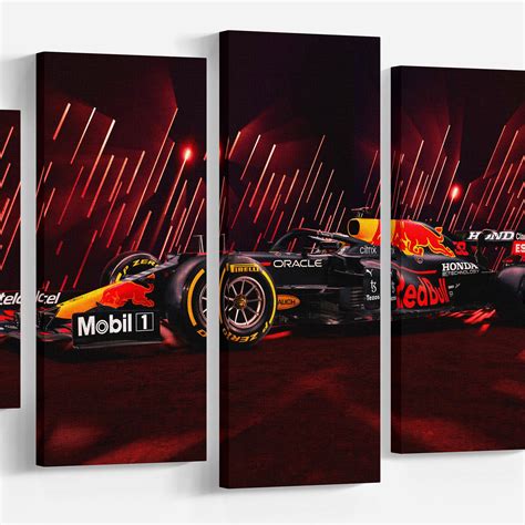 Redbull Racing Redbull F1 Car Canvas Decor Redbull Wall Art RBR1