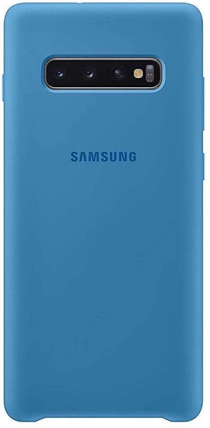 EF PG975TLEGWW Samsung Silicone Cover Galaxy S10 Plus Blue Bol