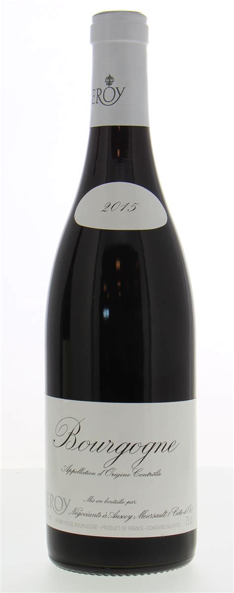 Bourgogne Rouge Maison Leroy Buy Online Best Of Wines