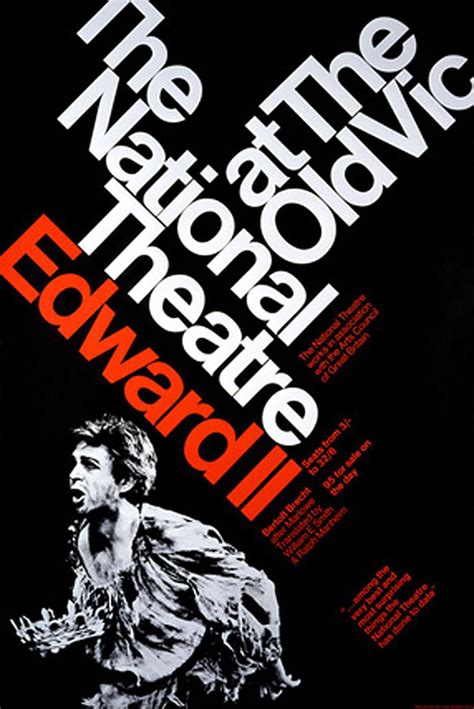 Design Is The Real Star In National Theatre Posters Typographic Legacy